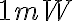 1 mW