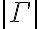 |\Gamma|