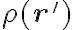  \rho(\mathbf{r'}) 