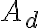 A_d