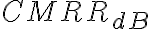 CMRR_{dB}