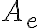A_e